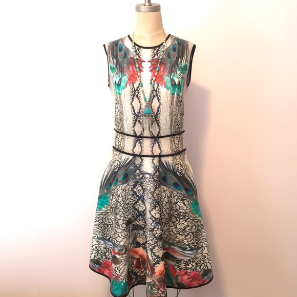 Dresses & Skirts - 🌿Mackenzie Mode birds and feathers dress🌿